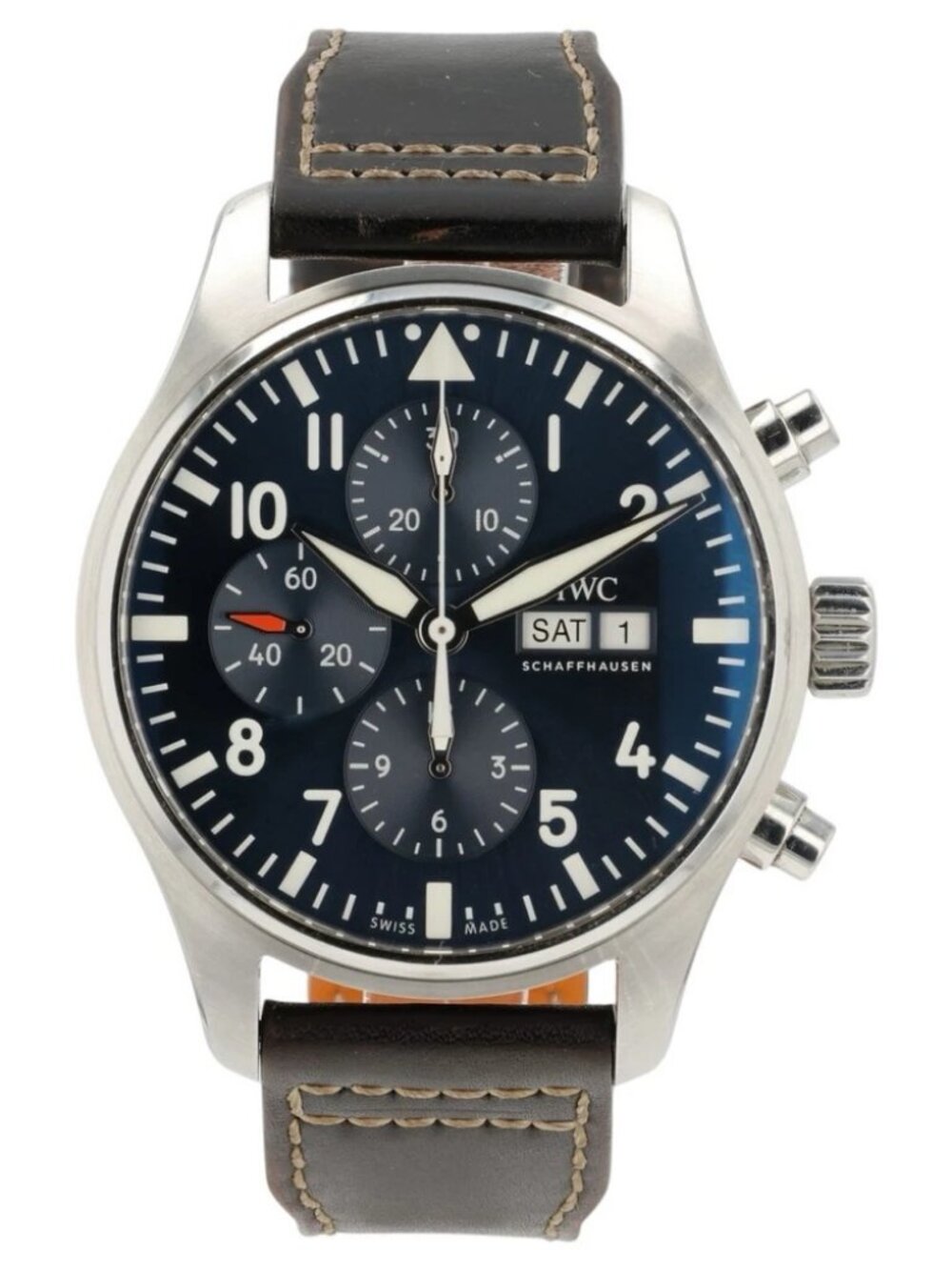 IWC Pilot Le Petit Prince Blue Dial Steel 43mm Automatic Men’s Watch IW377714